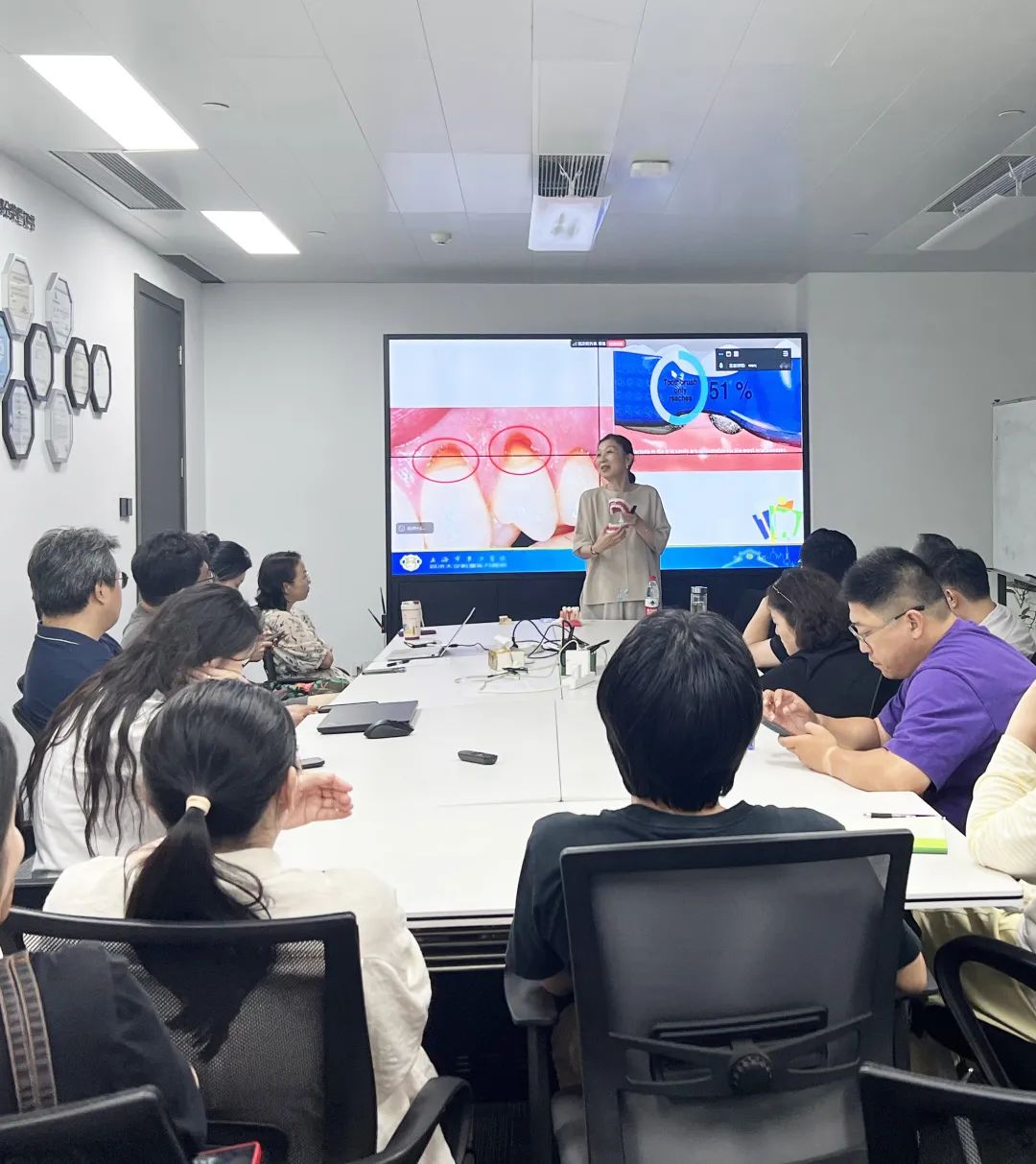 健康从“齿”绽放—上海格瑞特特邀牙科专家莅临讲座(图8)